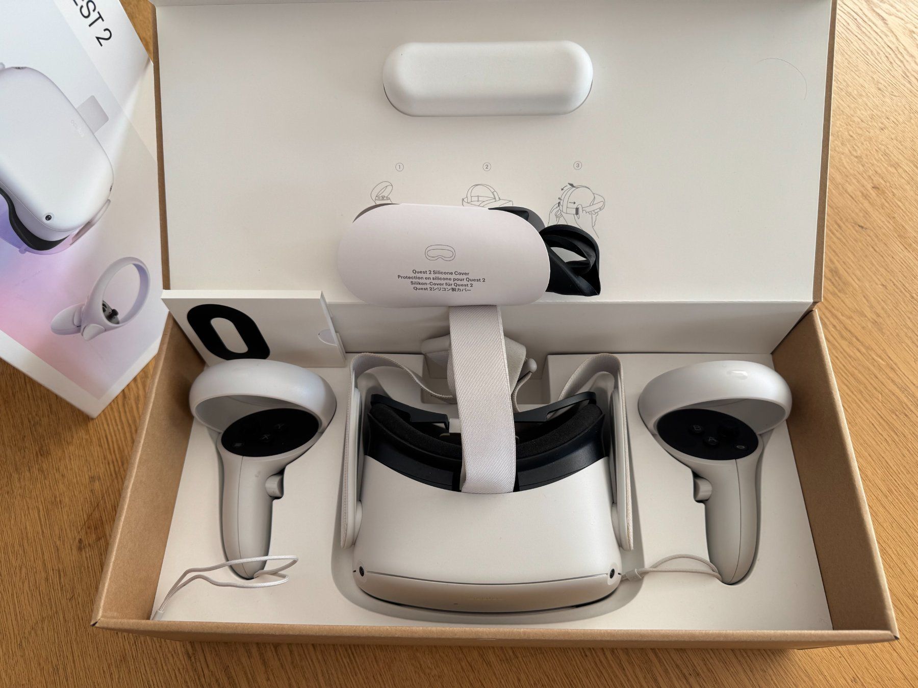 Meta Casque VR: Casque VR Oculus Quest 2 avec manettes, 128 Go – D'occasion à La Tour-de-Peilz par phil646