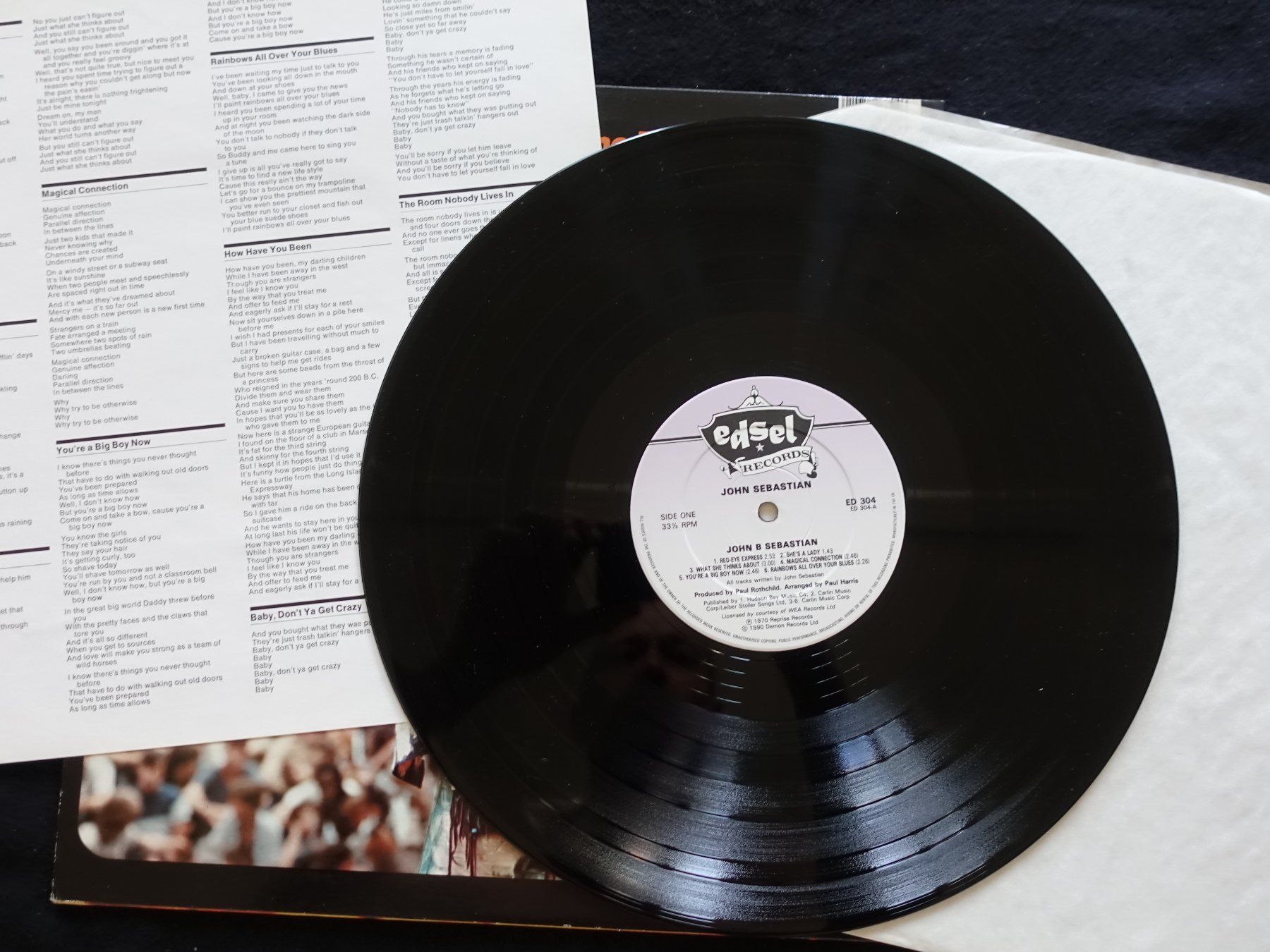 Dischi in vinile: LP John B. Sebastian - same. The Lovin' Spoonful.Incl Insert – Usato da Gutenswil venduto da Optico 2