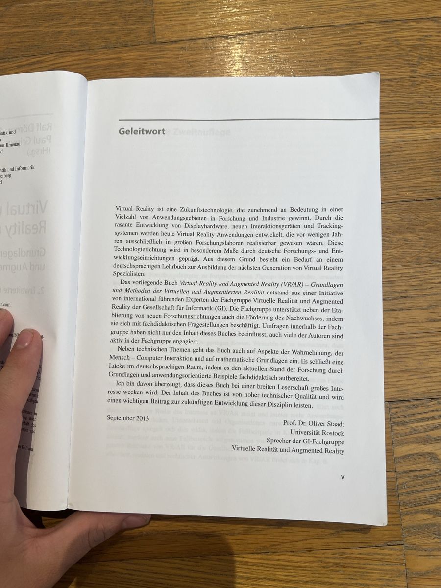 Libri: Virtual/Augmented Reality Buch (VR/AR) Top Zustand! – Nuovo (secondo la descrizione) da Winkel venduto da Matt_pg 5