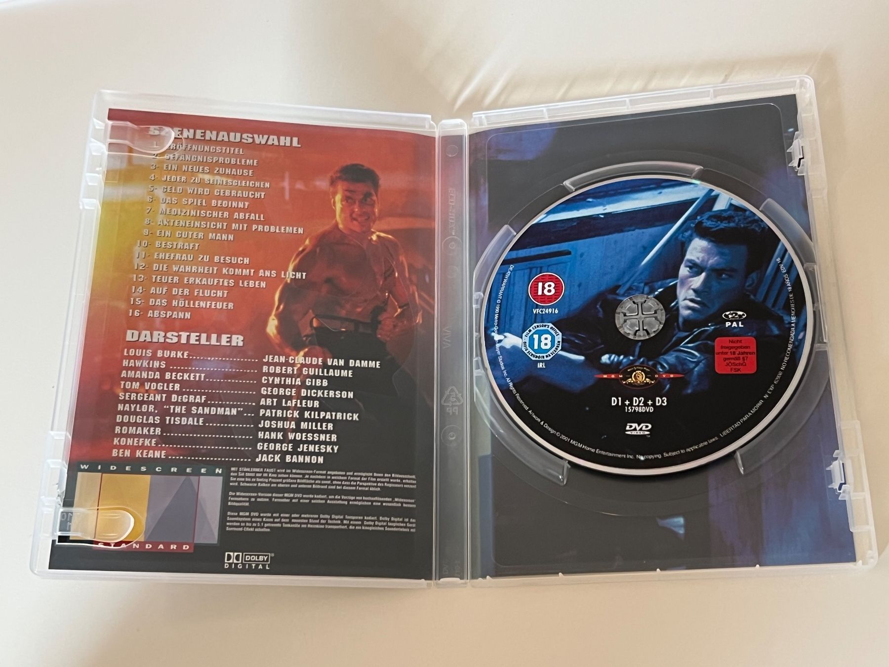 Alle DVDs: Jean-Claude van Damme - Mit stählerner Faust DVD – Gebraucht aus Altstätten SG von sheamus 2