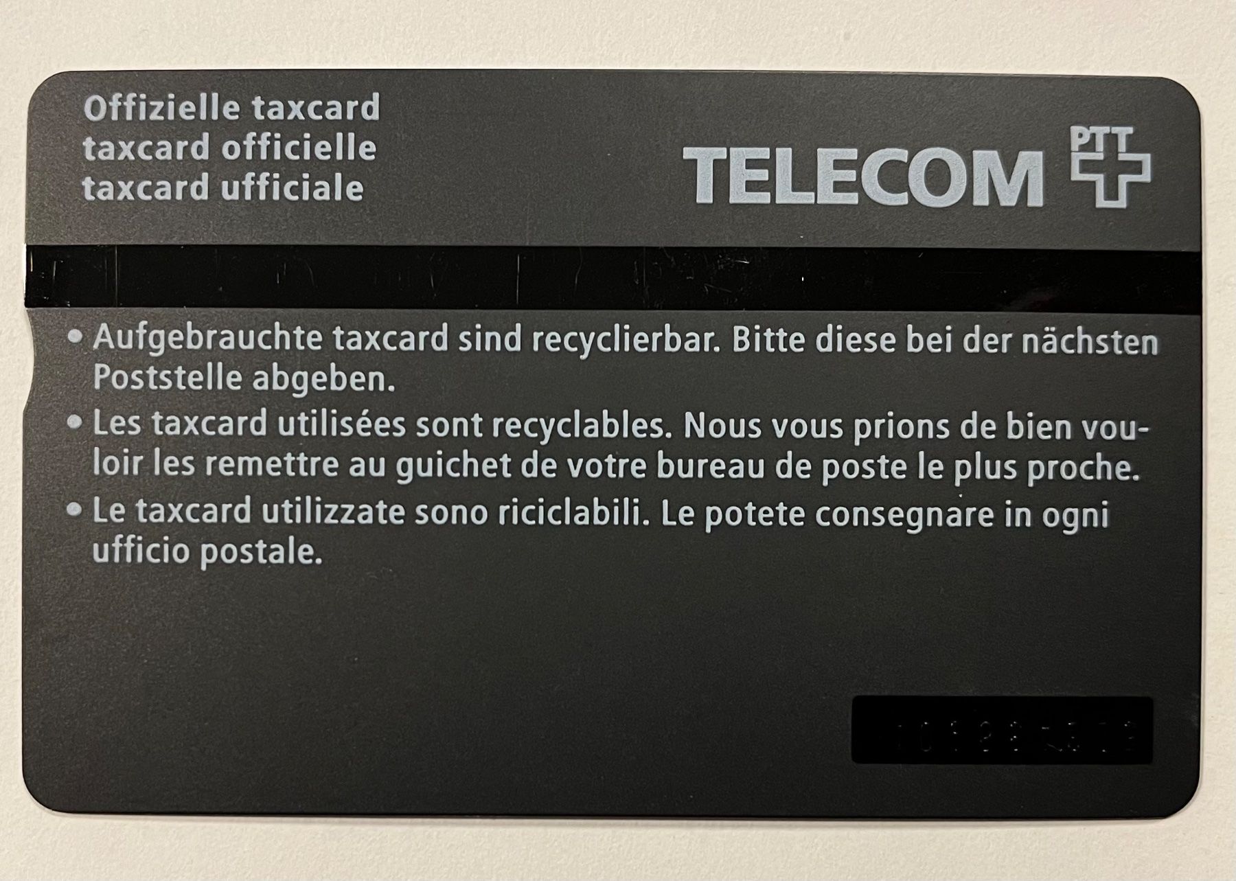 Telefon- & Taxkarten: PTT taxcard 5.- Kaminfeger – Gebraucht aus Altdorf UR von Mini037 1