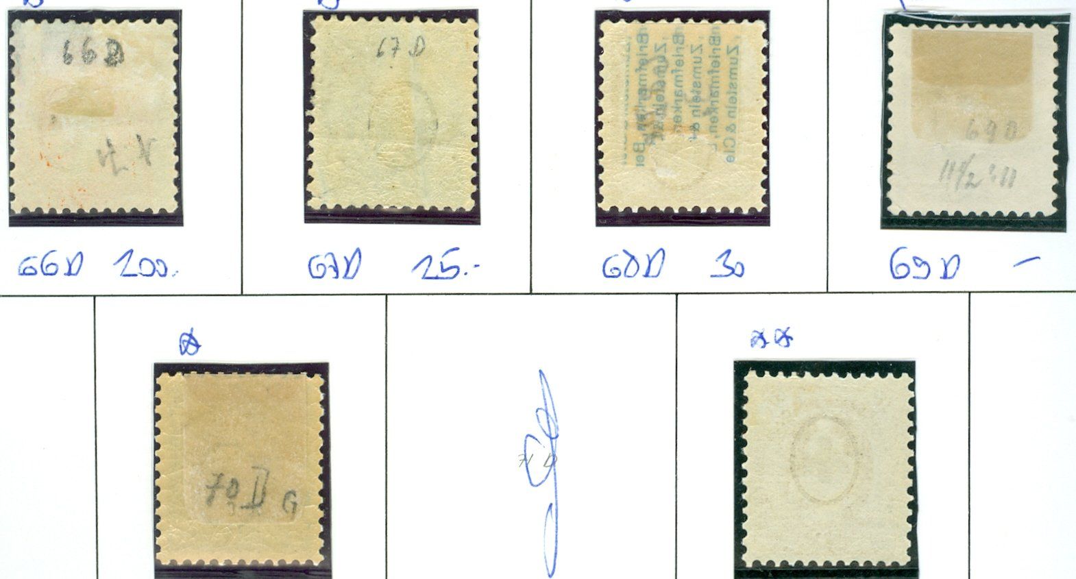 Tutti i francobolli: 1894/1900 Schweiz Steh Helvetia – Usato da Zürich venduto da yago-rot 1