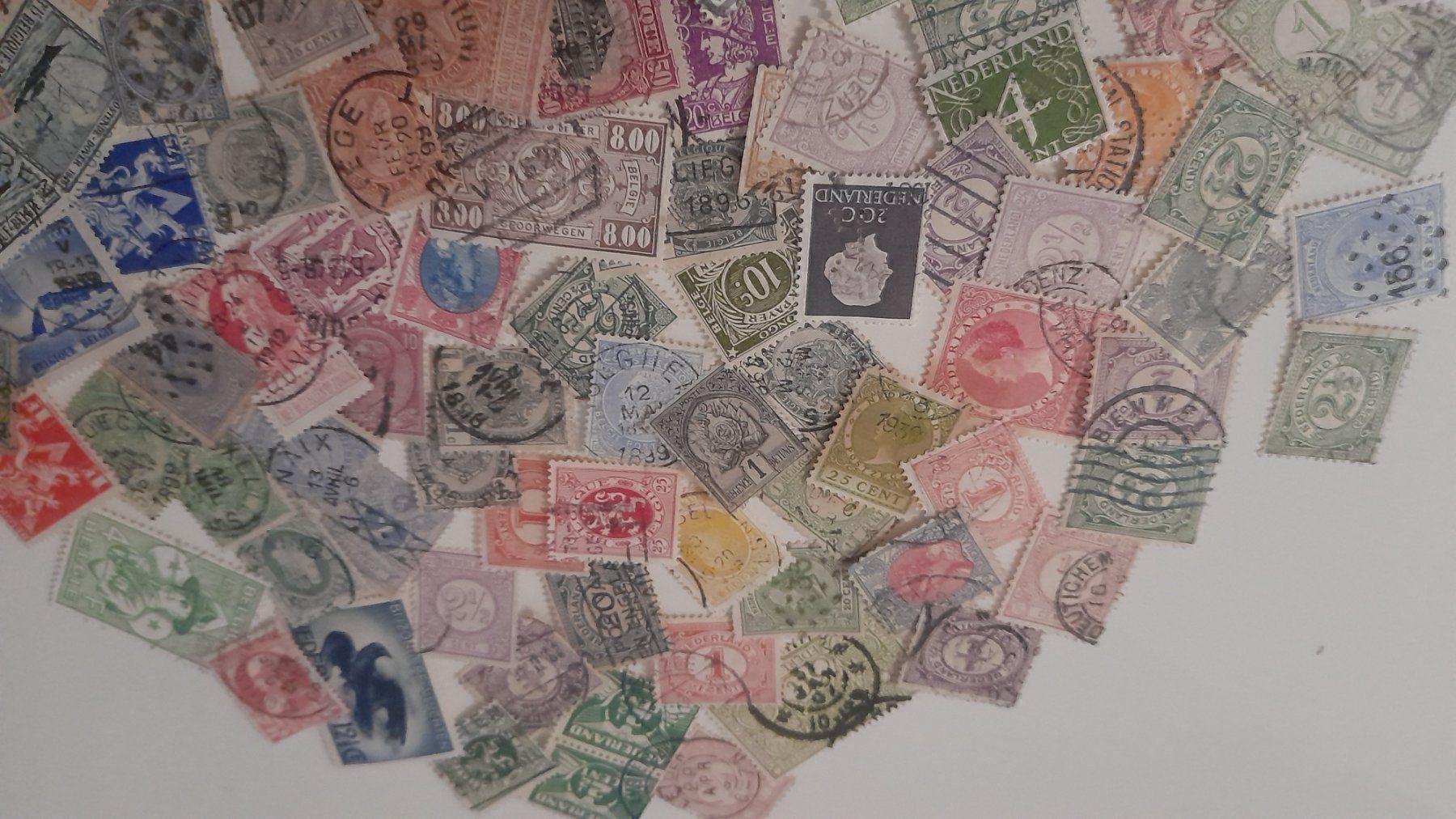 Tutti i francobolli: Ausland Nederland / Belgien – Usato da Balgach venduto da SIMEON27 3