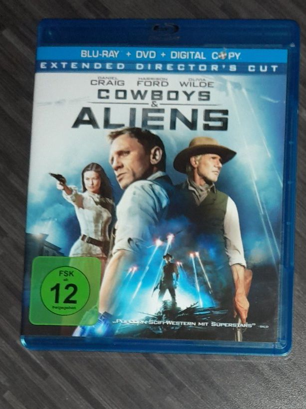 Tutti i DVDs: Cowboys & Aliens Blu-ray - Sci-Fi Western – Usato da Steffisburg venduto da FutureOne