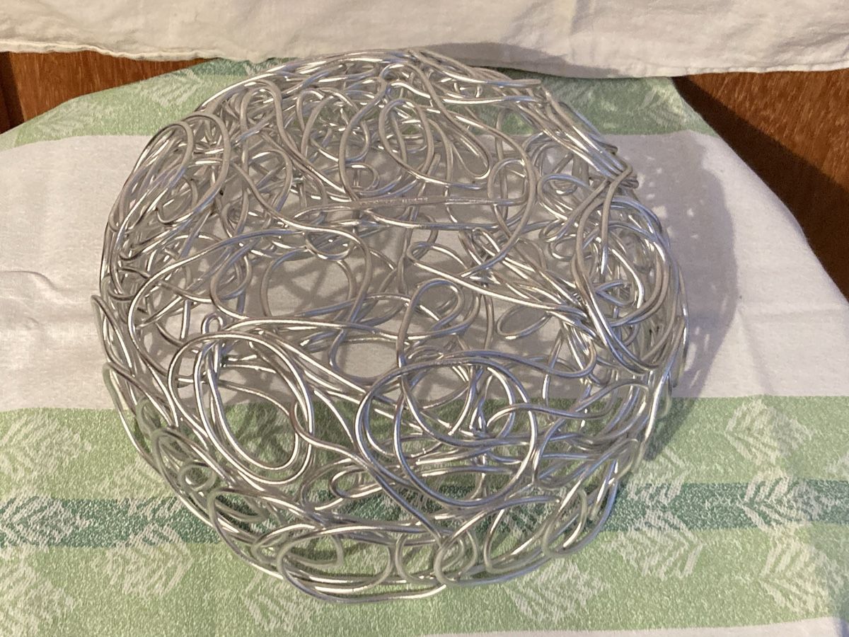 Alessi Schalen: Alessi Früchte Schale silbern unbenutzt – Gebraucht aus Frick von Freiwillig39 2