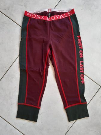 Mons Royale Leggings, Gr. XS, 100% Merinowolle