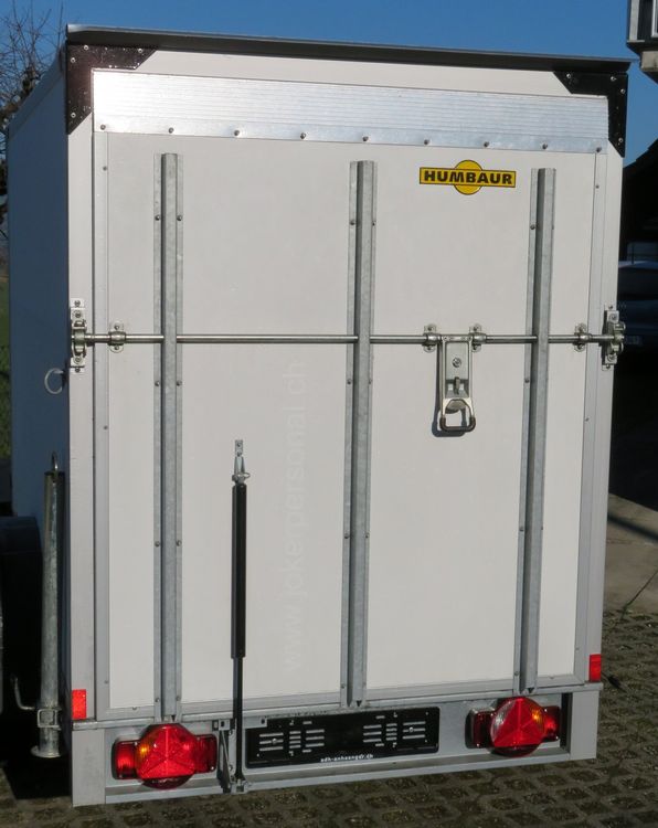 Sachentransportanhänger Humbaur HK 1015 Kasten ab MFK 4