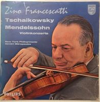 Tschaikowsky/Mendelssohn - Violinkonzerte (LP, Francescatti)