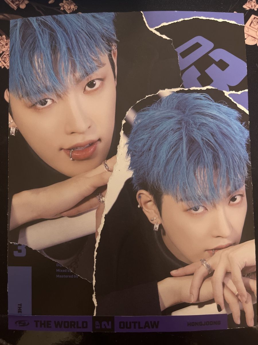Carte collezionabili: Ateez Hongjoong Outlaw binder page – Nuovo (secondo la descrizione) da Urtenen-Schönbühl venduto da Mingyeonshi 1