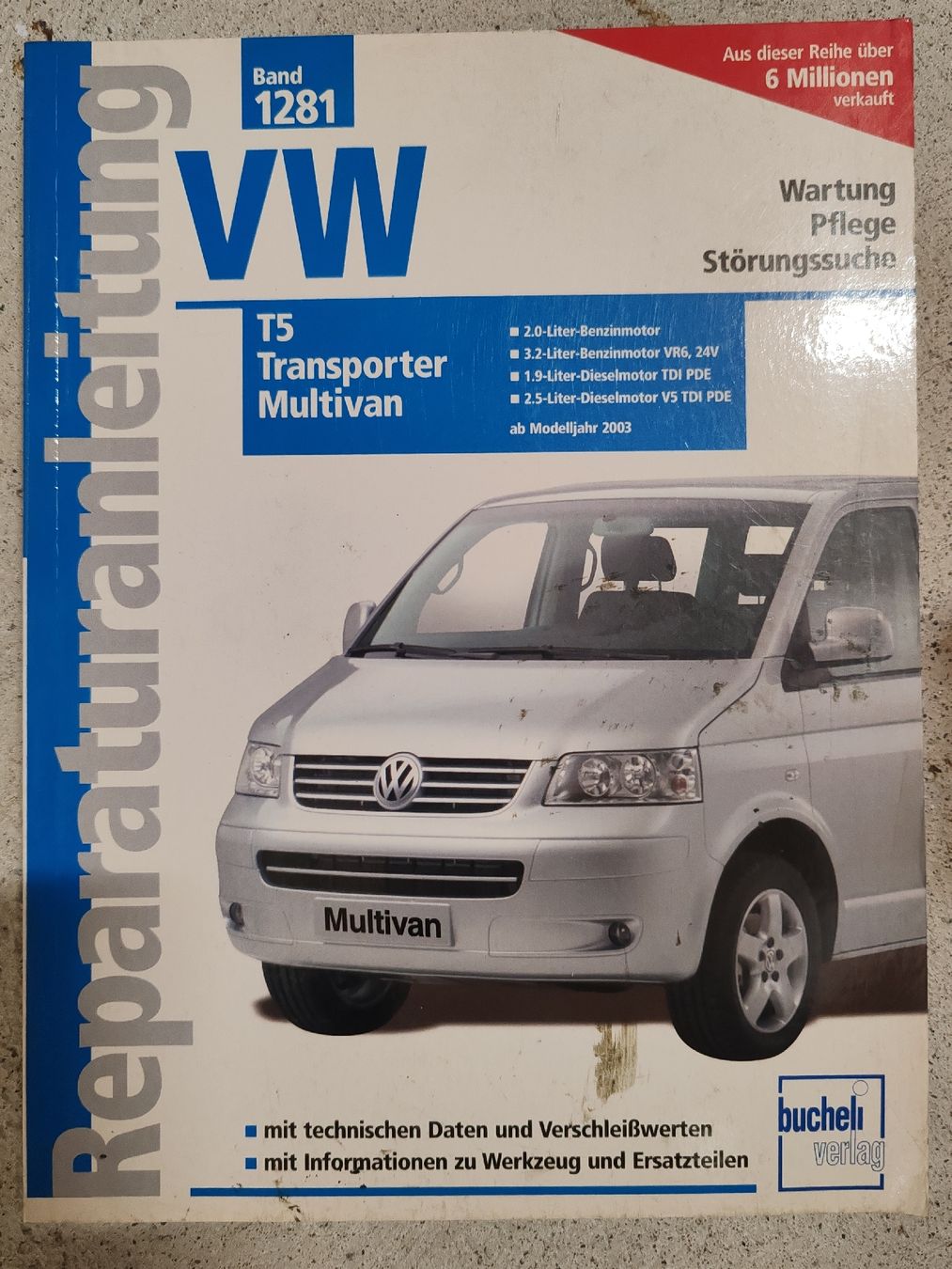 Libri: VW T5 Transporter Multivan Reparaturanleitung Bucheli – Usato da Urdorf venduto da Topkaps