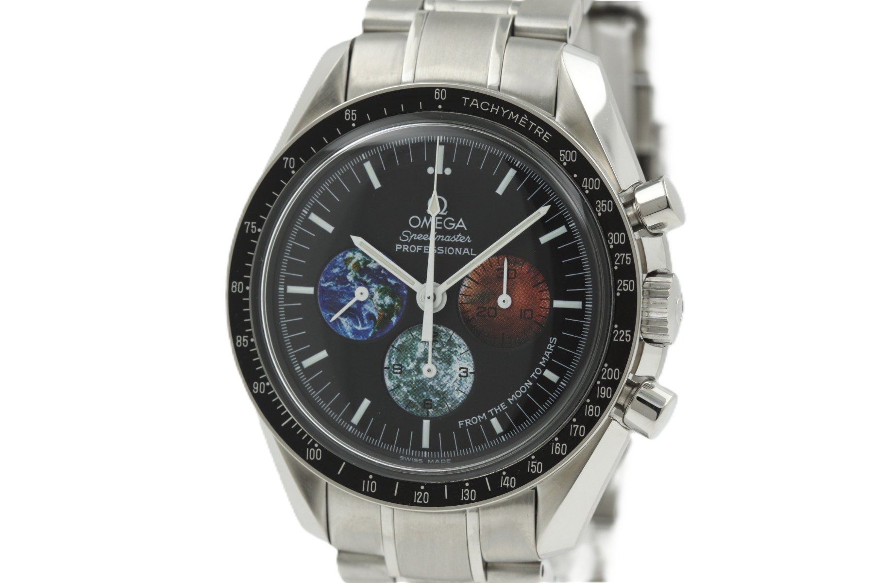 Omega Orologi: OMEGA Speedmaster Moon To Mars B&P 2004 Ref. 35775000 *3108 – Usato da Zürich venduto da luxtrade