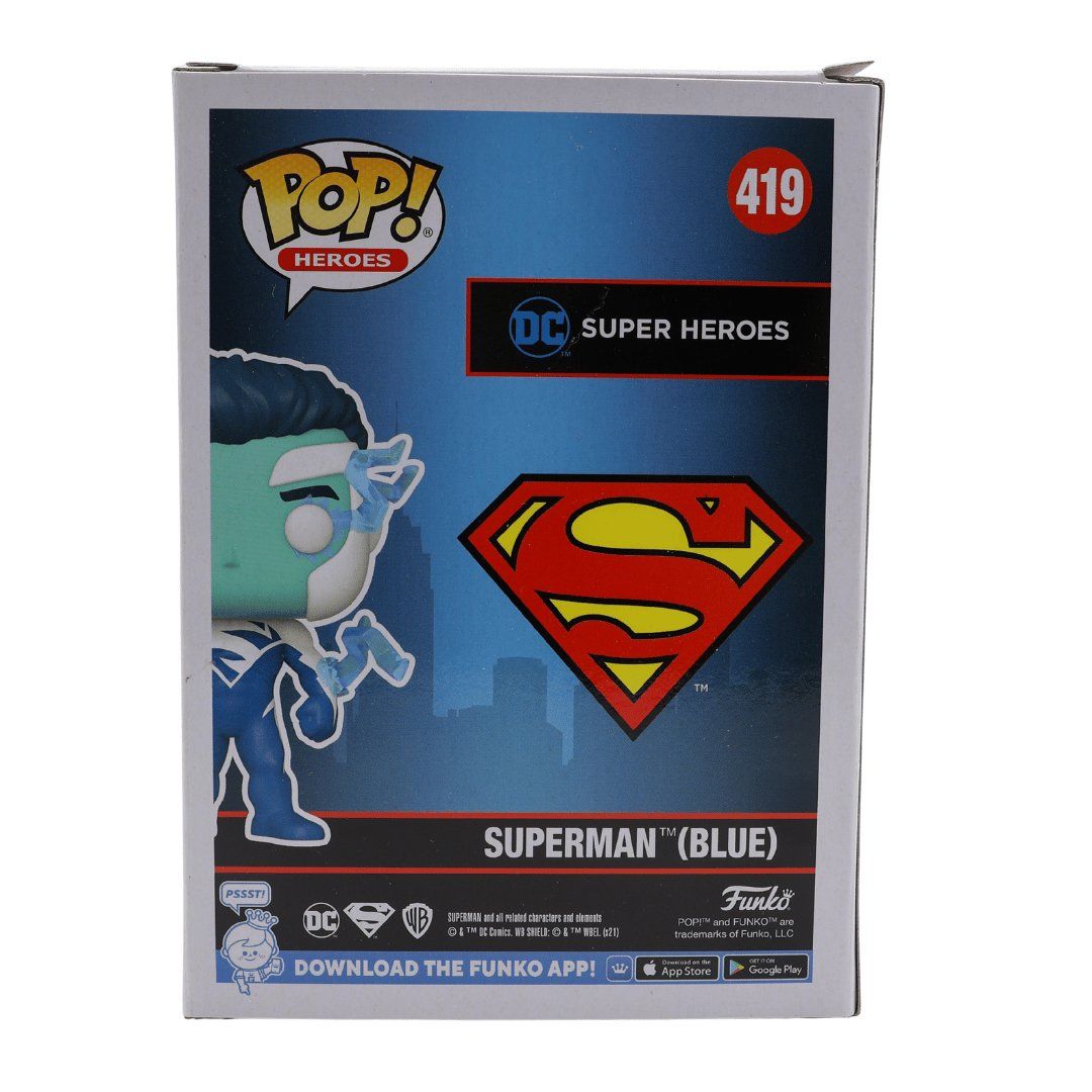 Funko Figuren: Superman Blue #419 Funko POP - CON – Neu und originalverpackt aus Paudex von dindeboy 3