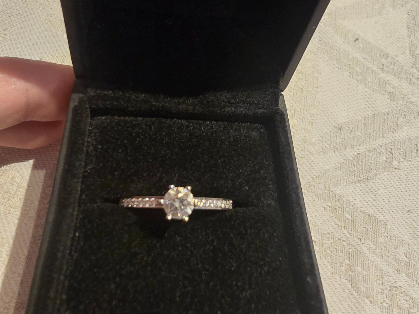 Anelli: Diamant Ring/Verlobungsring 💎 – Usato da Sargans venduto da Kiness 3