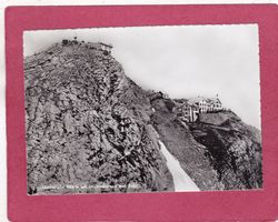 Säntis mit Observatorium und Hotel 1955