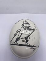 Bibi la mascotte de Crans-Montana, boîte en porcelaine