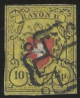Rayon 16 II,f.1.10 Typ 23, Stein A3-LO, Attest Hermann