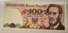 Polen 100 Zlotych 1988 XF+