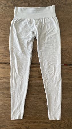 Oace Leggings Sport weiss Grösse M gebrauchter Zustand