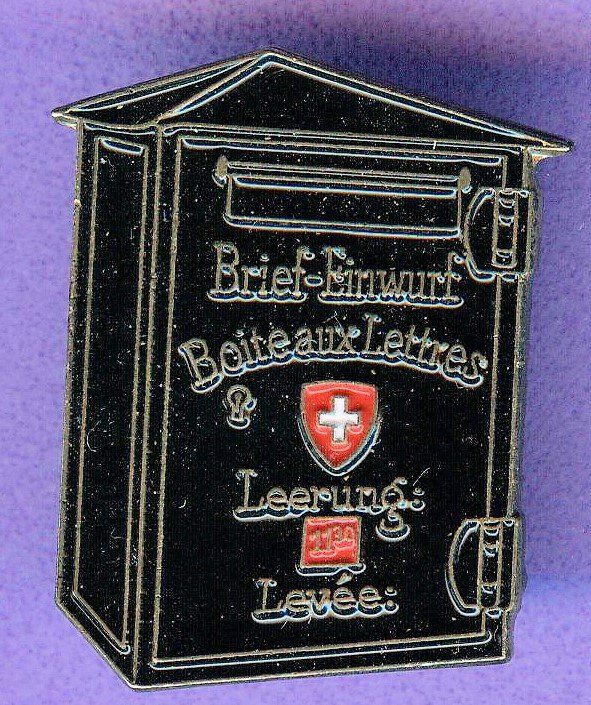 Placchette & Badge: PTT   BRIEFKASTEN – Usato da Winterthur venduto da Sammleroase