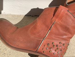 WALDER Leder Damen Boots, Gr.39