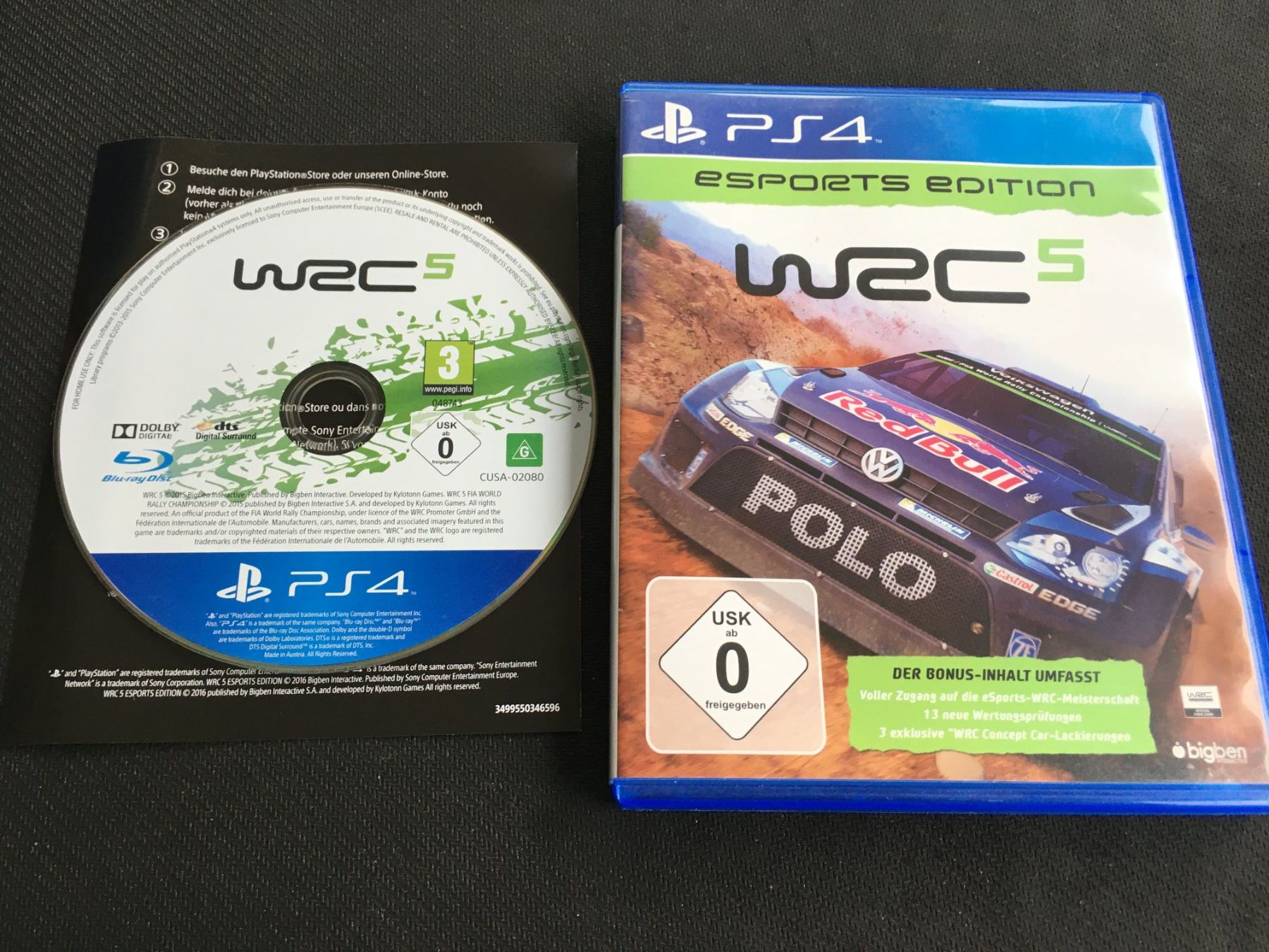 Sony Giochi: WRC 5 -  PS4 / Playstation 4 – Usato da St.Gallen venduto da sjosjo