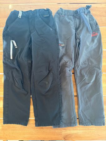 2 Paar Outdoorhose für Jungs, Grösse 128