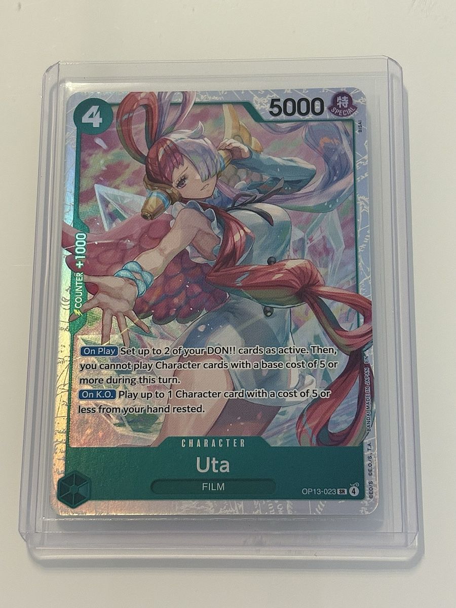 Bandai Carte collezionabili: One Piece TCG - Uta OP13-023 – Nuovo (secondo la descrizione) da Pieterlen venduto da Mira_o7