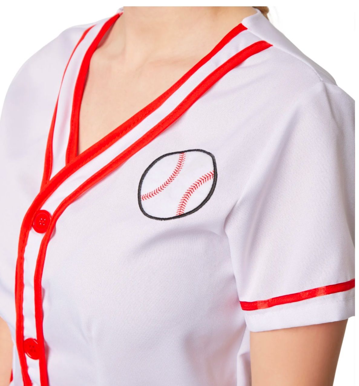 Costumi: Frauenkostüm Baseball Grösse XXL – Nuovo (secondo la descrizione) da Necker venduto da liq24 2
