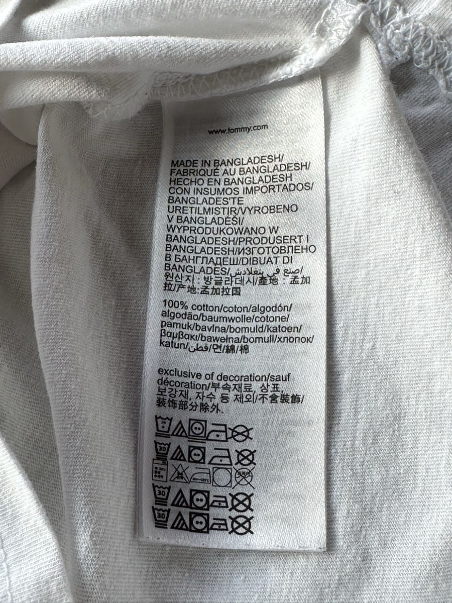 Tommy Hilfiger Hemden, T-Shirts & Polos: T-shirt in cotone Tommy – Gebraucht aus Castel San Pietro von Moregi 3