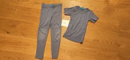 Thermo Unterwäsche Set alive Gr. 116 Winter Top Zustand grau