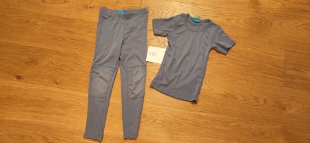 Thermo Unterwäsche Set alive Gr. 116 Winter Top Zustand grau