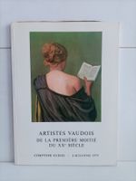 Artistes Vaudois de la première moitié du XXe siècle / Compt