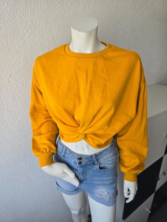 Pull moutarde T-S