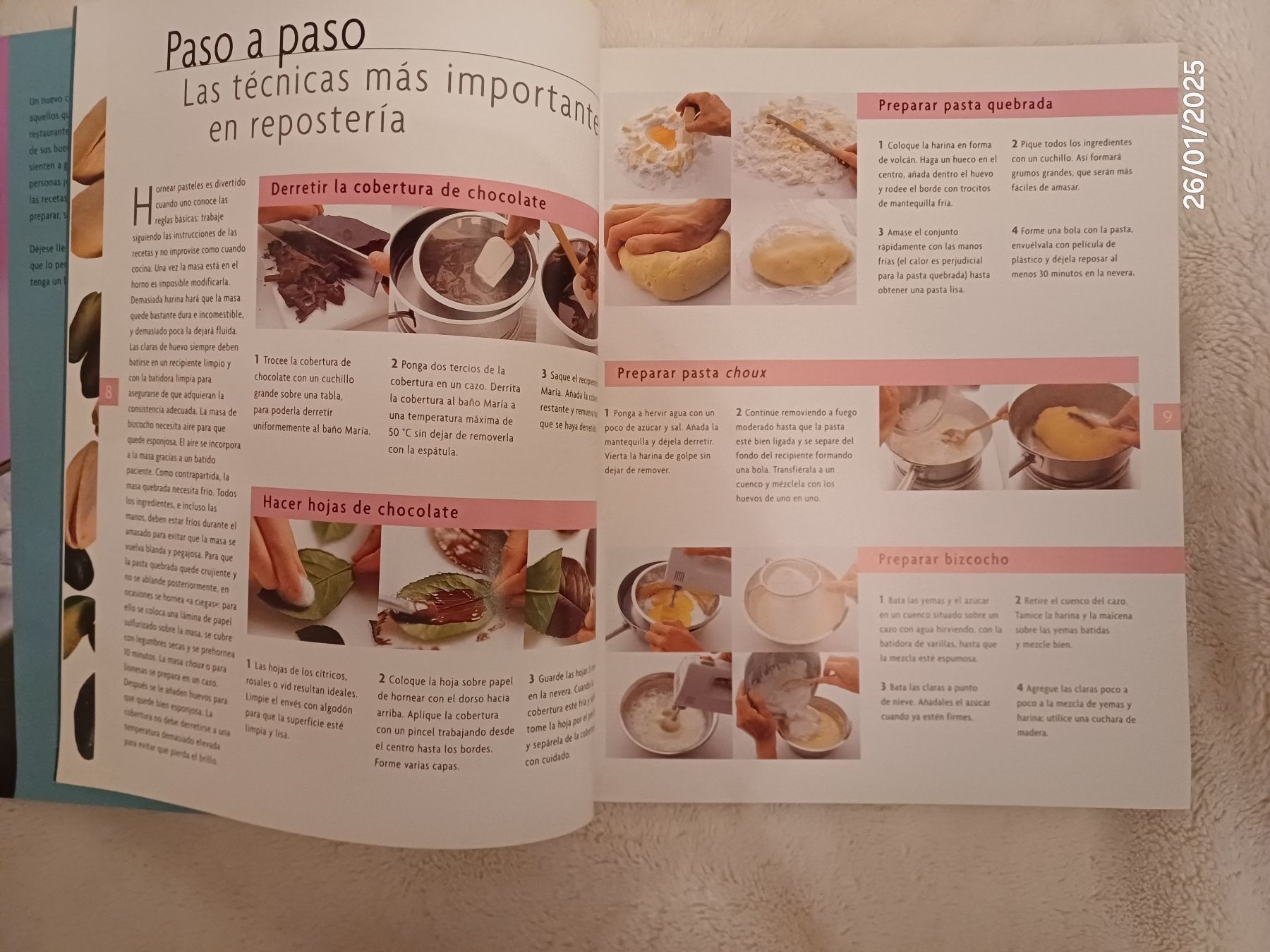 Livres: Buch/Zeitschrift - "Pasteles" - Blume - Auf Spanisch – D'occasion à Würenlos par JRP_71 3