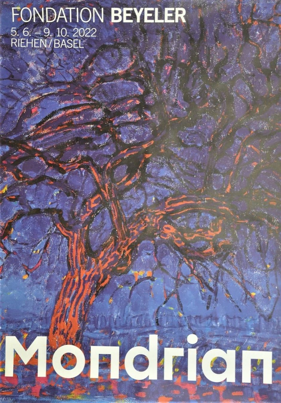 Foto & Immagini: Fondation Beyeler, Mondrian Piet – Nuovo (secondo la descrizione) da Bern venduto da Vintage-Art-Poster