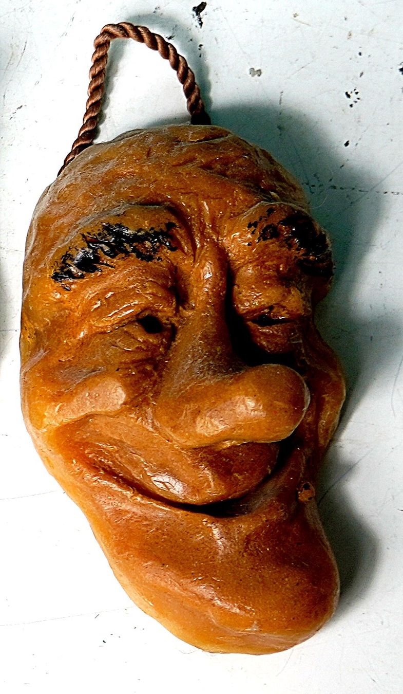 Maschere: Innerschweizer Fasnachtsmasken Wachs – Usato da Baar venduto da 2cvbaar 3