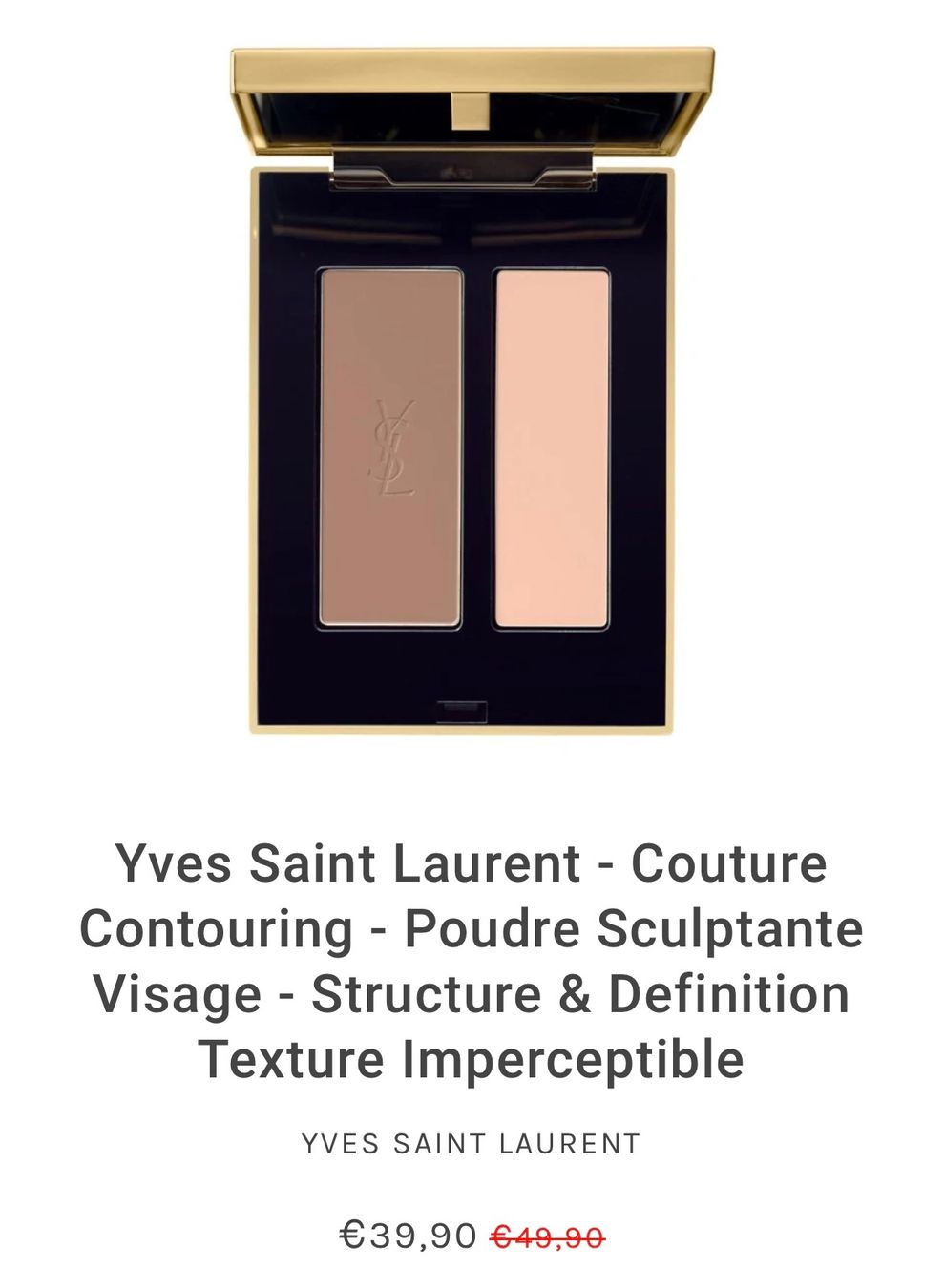 Make-up: YSL COUTURE CONTOURING POUDRE, VOLL – Usato da Zürich venduto da deruja 5