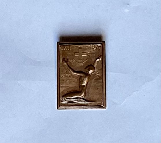 Swiss Placchette & Badge: Anstecknadel 1947 Schweiz – Usato da Endingen venduto da nathan05