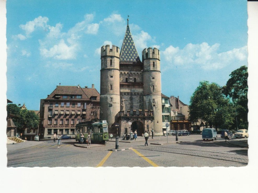 Ansichtskarten: Basel 1968 – Gebraucht aus Bürglen TG von StampGraf