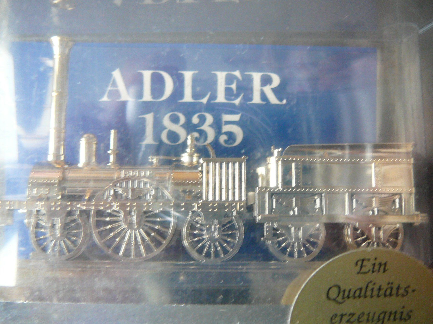 Kit di modellismo & Modellini statici: Adler 1835 - Jubiläum Deutsche Eisenbahn Original Verpack – Usato da Horgen venduto da Luftschutz