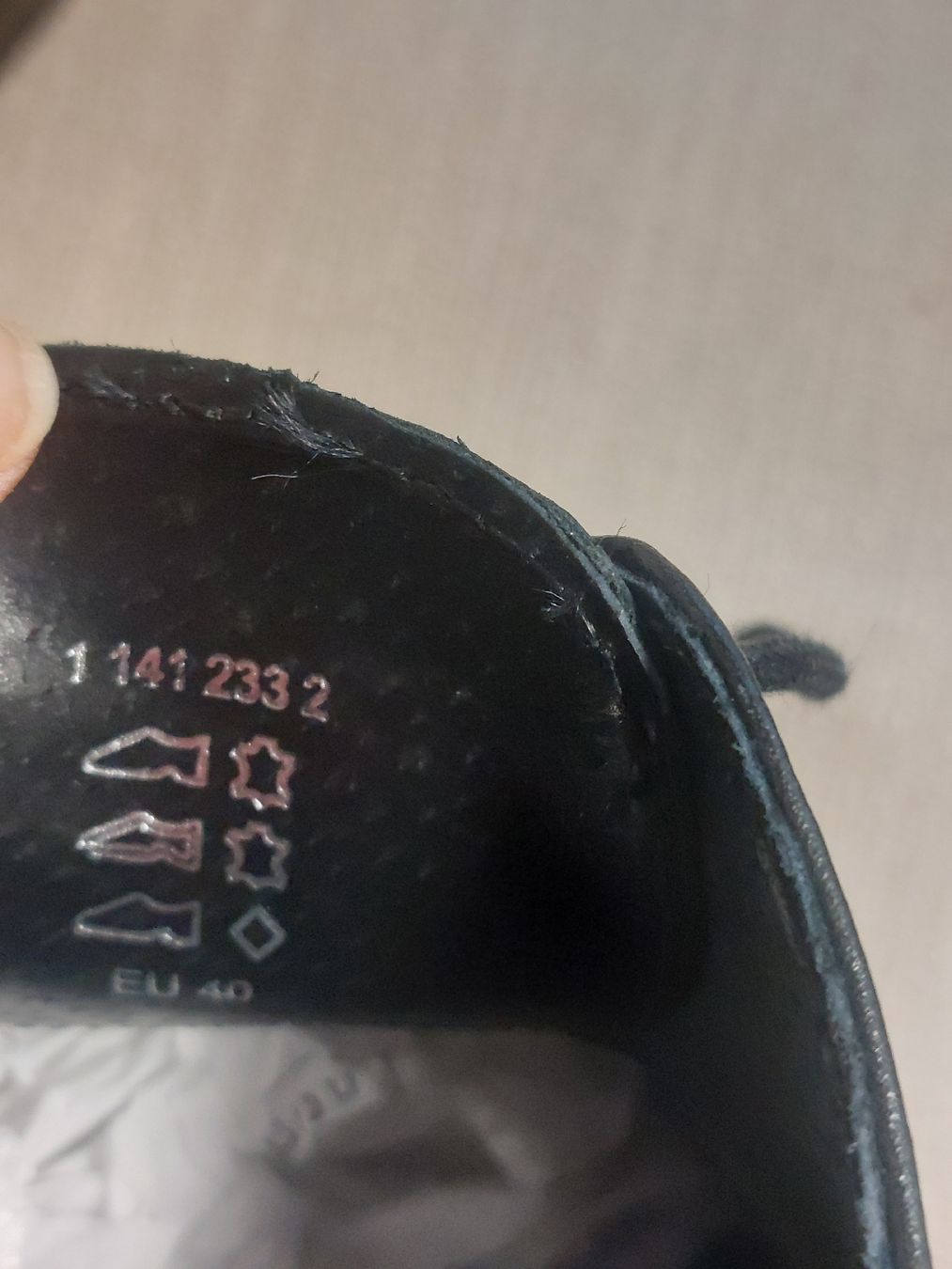 Damenschuhe: Halbschuh Varese Leder schwarz Gr.40 – Gebraucht aus Thun von Alexanna 5