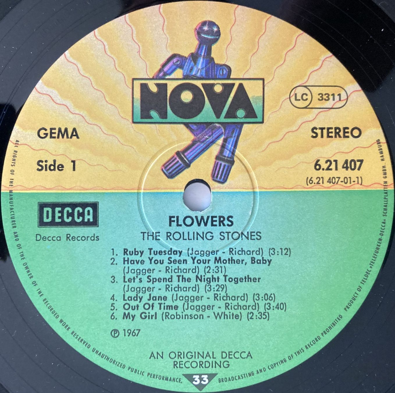 Vinyles: ROLLING STONES - FLOWERS – D'occasion à Bottens par hotter-than-hell 2