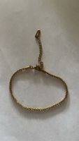 Armband, stainless steel, vergoldet