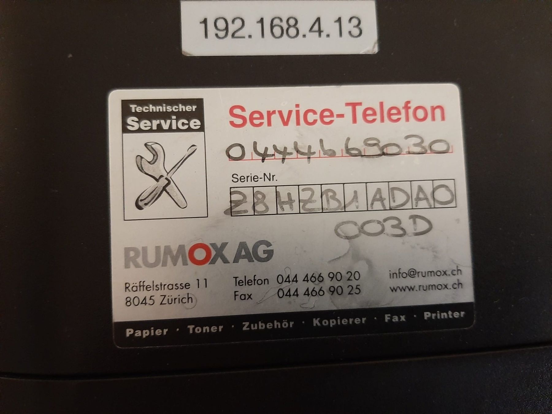 Samsung Fotokopierer: Kopiergerät – Gebraucht aus Zürich von leo_6bbs 4