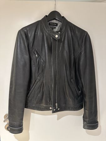 Massimo Dutti Lederjacke Gr. L