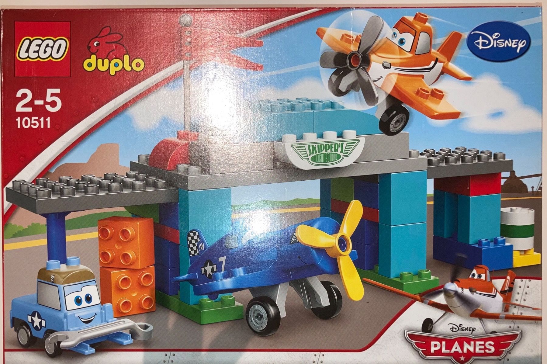 Duplo Spielzeuge: Duplo Disney Planes Skipper‘s Flight School – Neu und originalverpackt aus Hindelbank von