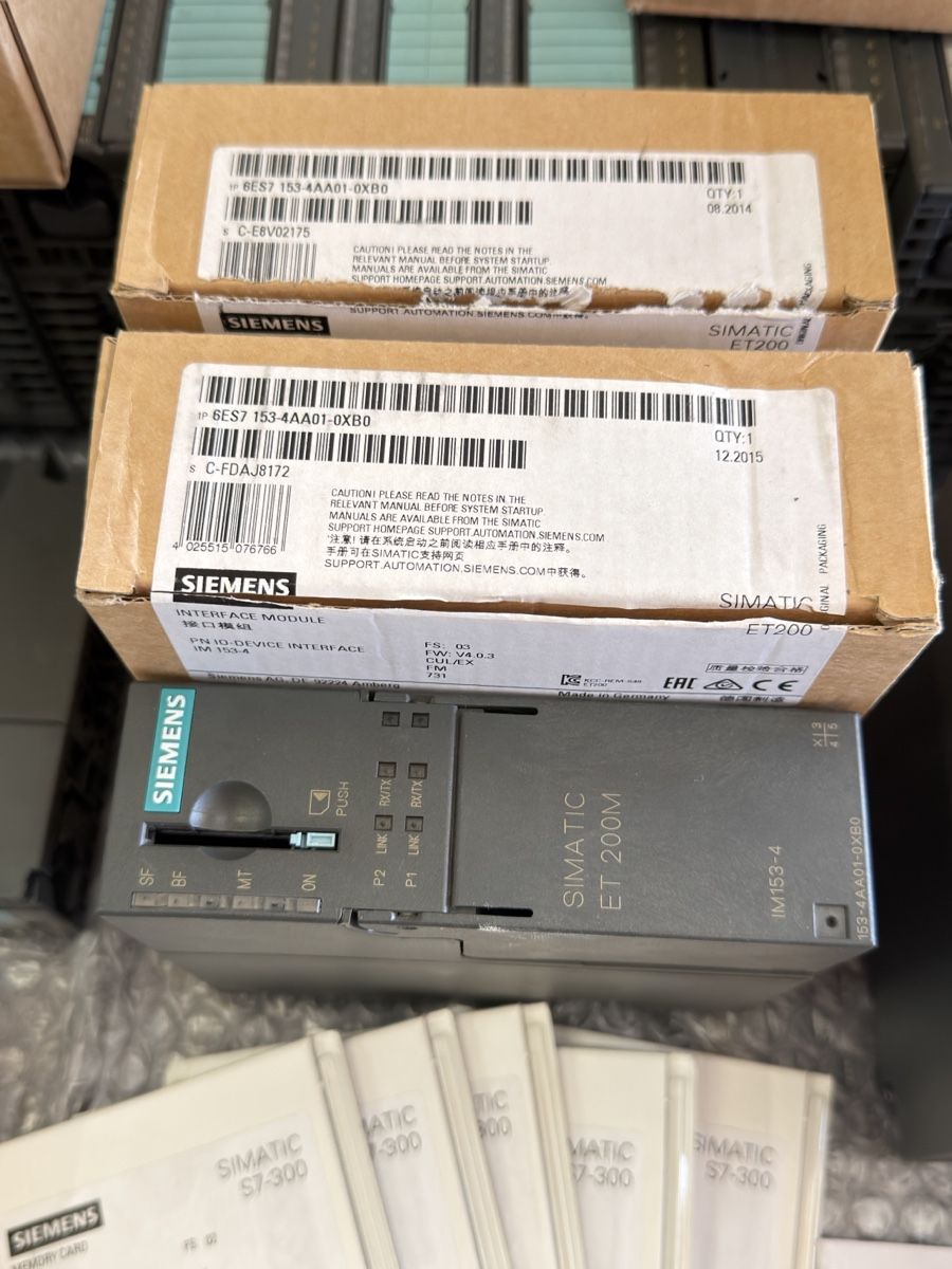 Siemens Componenti elettronici: Siemens Simatic SPS, Siemens FU, Danfoss FU, Selectron CPU – Usato da Dielsdorf venduto da ohmalesis 6