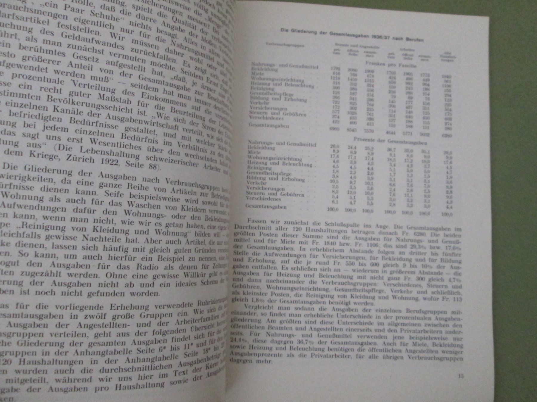 Libri: Basler Haushaltsrechnungen 1936/38 – Usato da Neuchâtel venduto da Dualseele 3