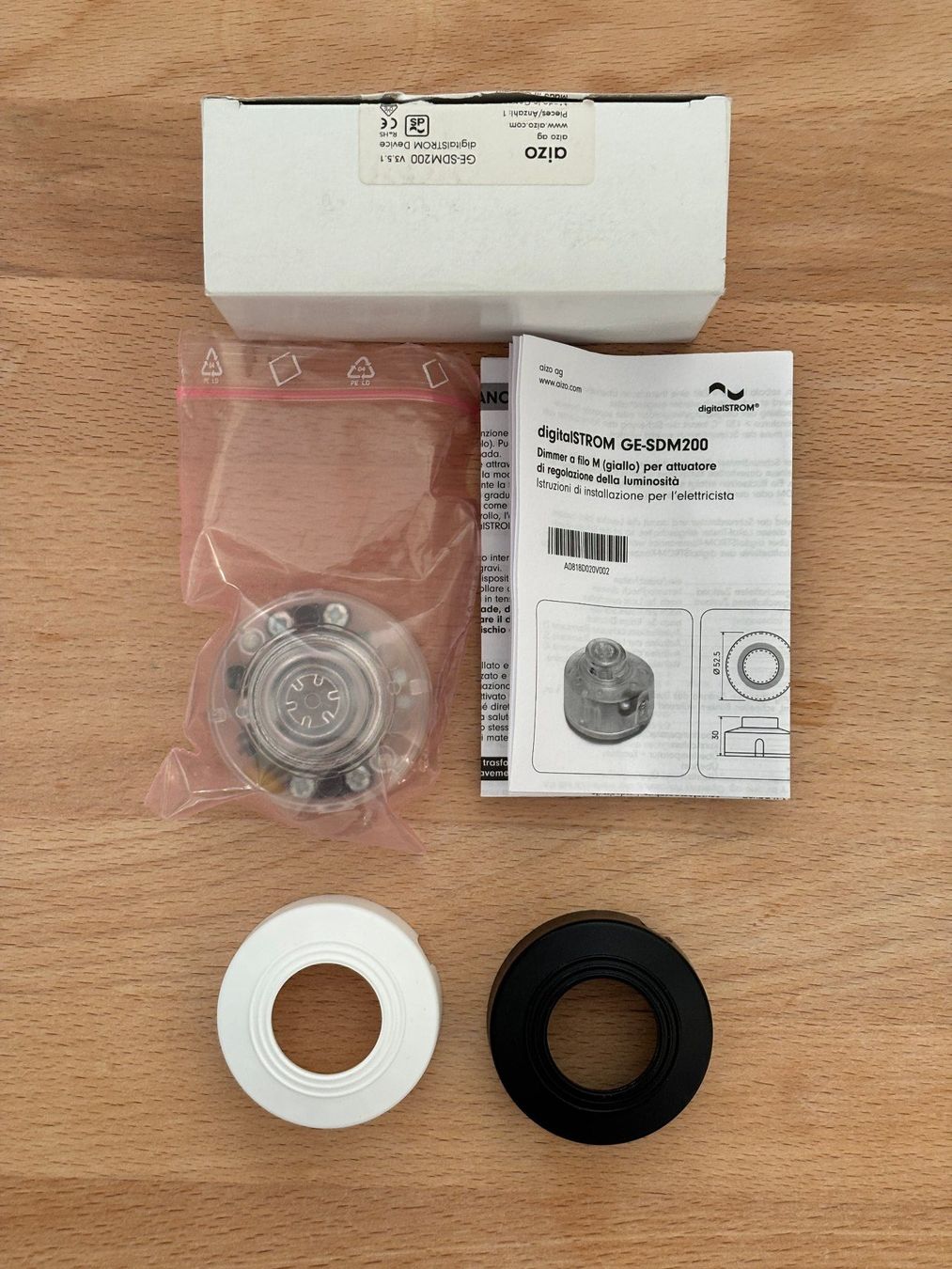 DigitalSTROM Elektronikbauteile: Digitalstrom/aizo GE-SDM200 Schnurdimmer – Neu und originalverpackt aus Zuzwil SG von Gasstation