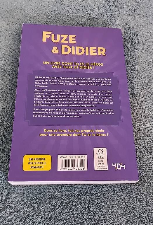 Libri: Livre Minecraft- Fuze & Didier – Usato da Gland venduto da pso_zsc6 1